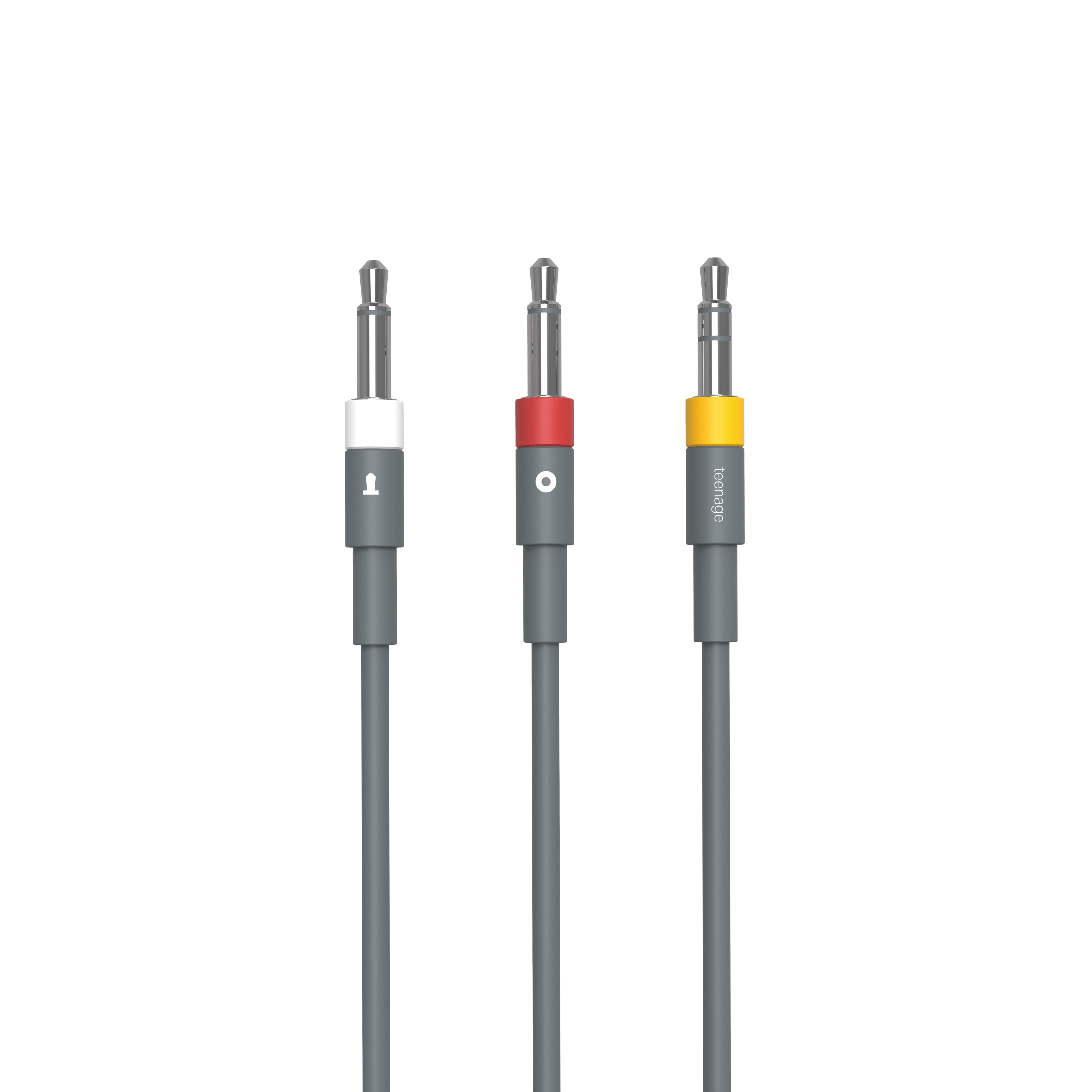 slim audio cable 3.5mm - 2x rca - teenage engineering slim audio cable 3.5mm - 2x rca - teenage engineering